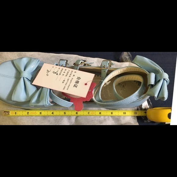 Japanese Baby Blue Lolita dress shoes - Picture 3 of 8